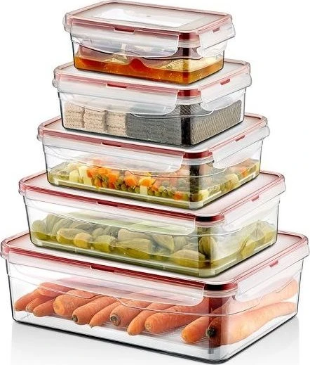 Chomik Maisto laikymo dėžutė 2,6 l su dangčiu ir tinkleliu