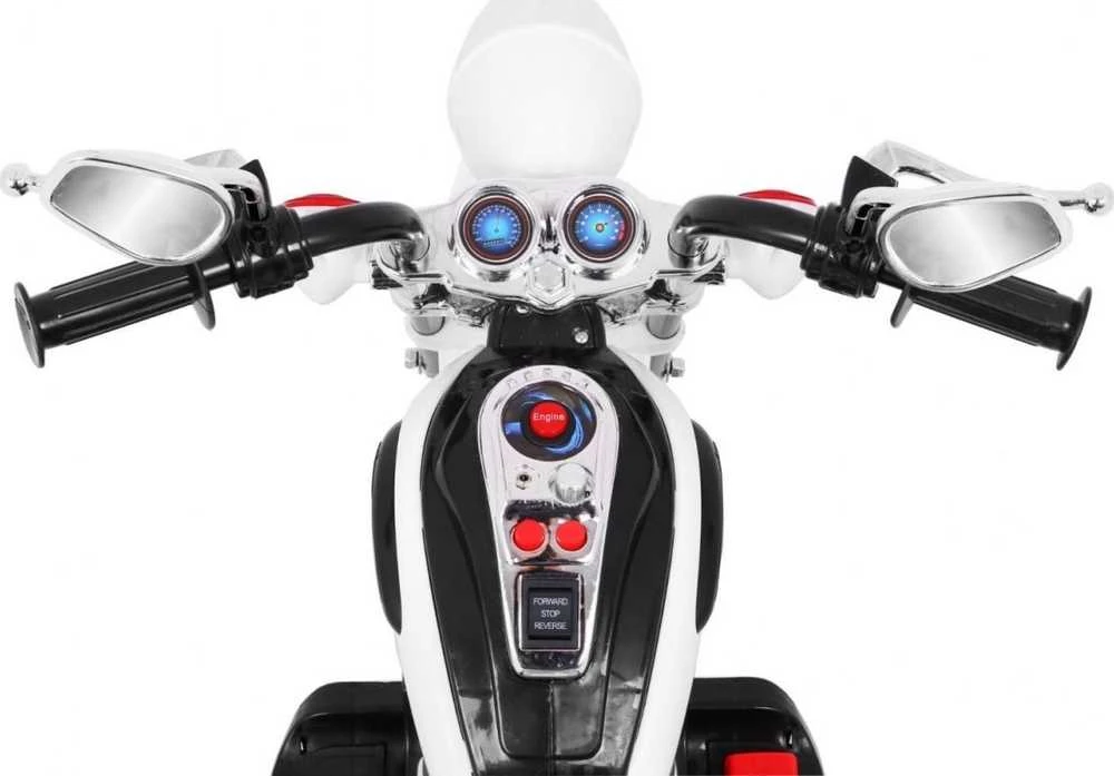 Ramiz NightBike Chopper baltos spalvos