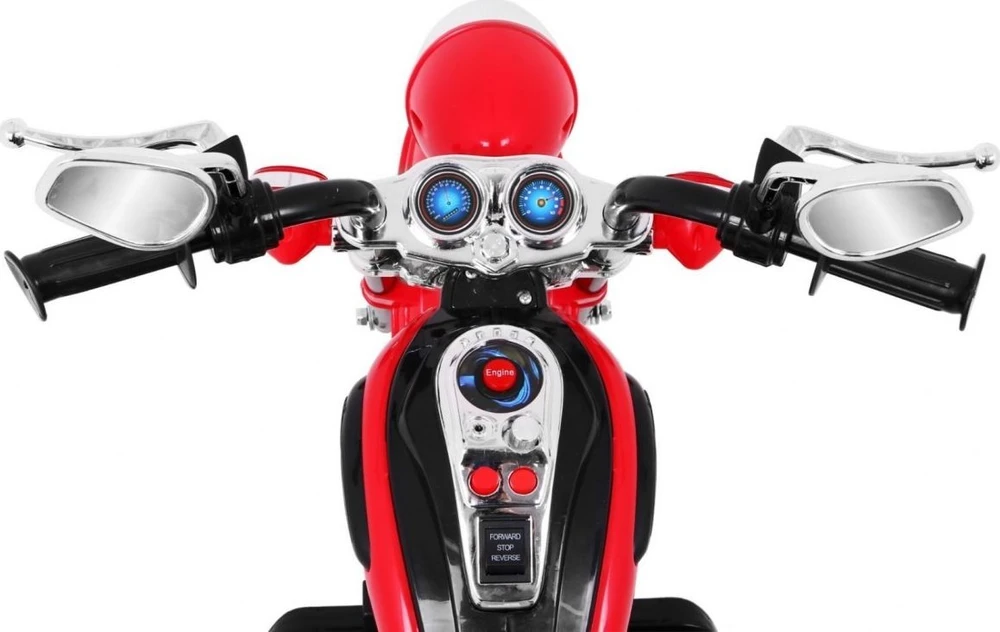 Ramiz Bike NightBike Chopper raudonos spalvos