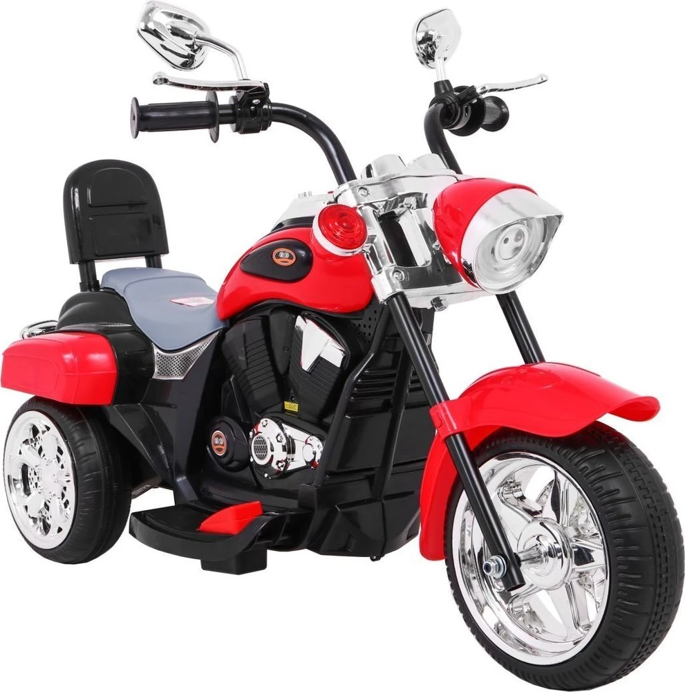 Ramiz Bike NightBike Chopper raudonos spalvos