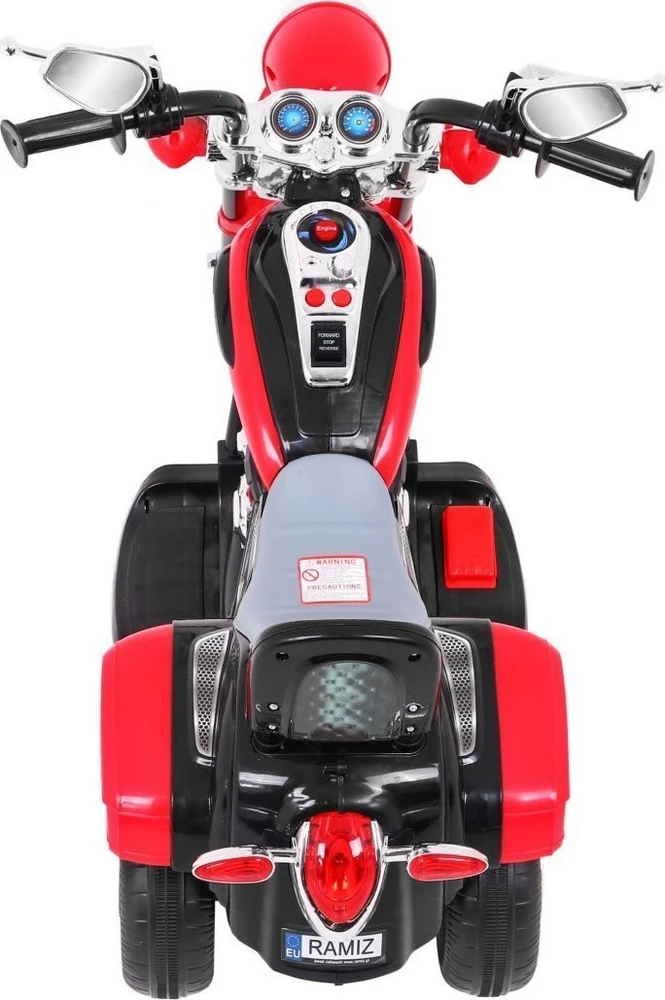 Ramiz Bike NightBike Chopper raudonos spalvos