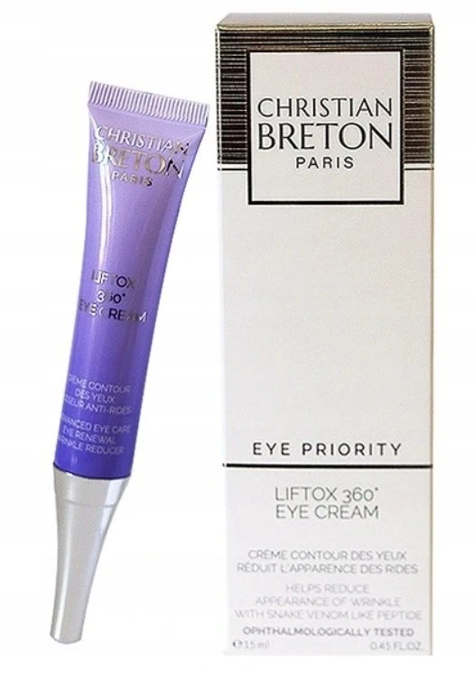 Christian Breton Liftox 360 Anti-Wrinkle Paakių kremas, 15 ml
