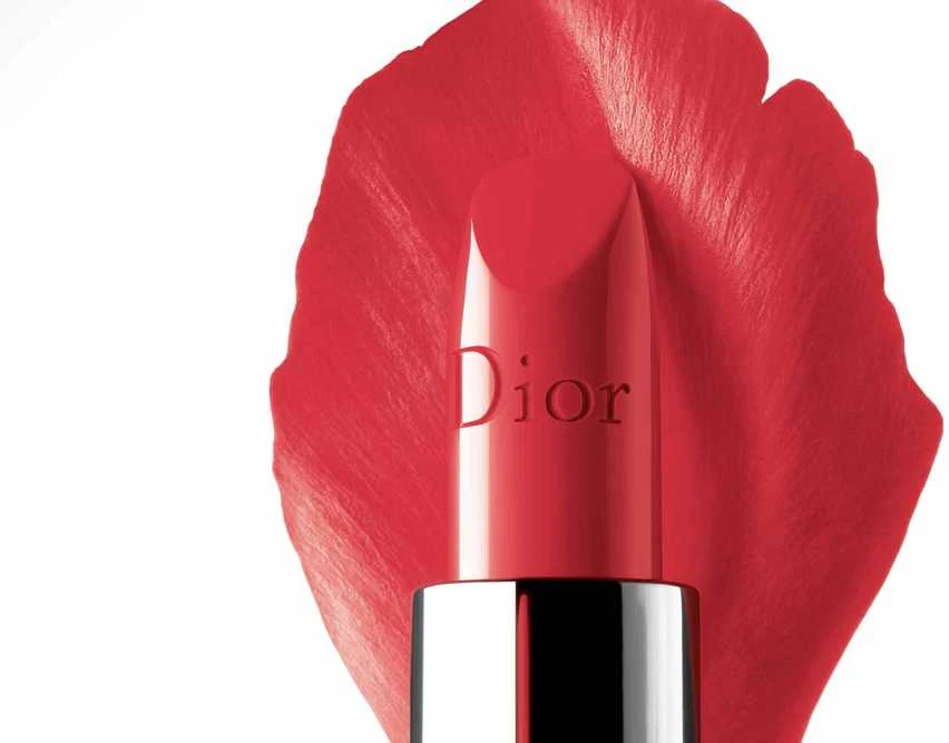 Christian Dior Couture Colour Floral Satin Finish Kreminis Lipstick 080 Raudona Smile Papildomas 3.5 g