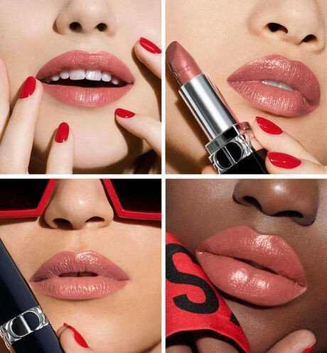 Christian Dior Couture Colour Metallic Kreminis lūpų dažų rinkinys „100 Nude Look“, papildymas, 3,5 g