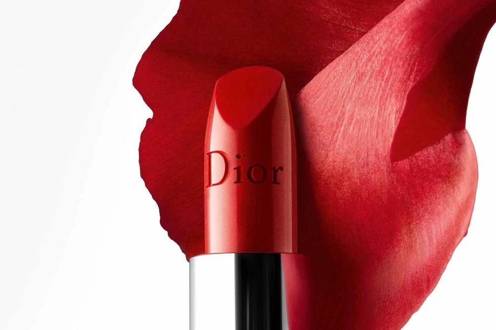 Shiseido Christian Dior Couture Colour Metallic Kreminis Lipstick 999 Raudona Papildomas 3.5 g