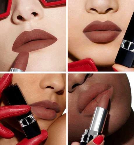 Christian Dior Couture Colour Velvet Kreminis Lipstick 300 Nude Style Refill 3.5 g