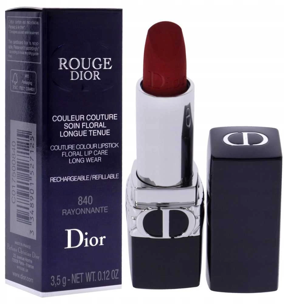 Christian Dior Couture Colour Velvet Kreminis Lipstick 840 Rayonnante Papildomas 3.5 ml