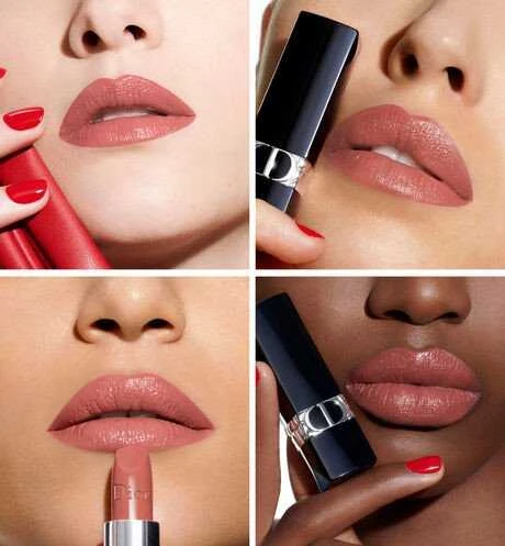 Lūpų dažai Dior Rouge Couture Colour N: 100 Nude Look Satin, 30 ml