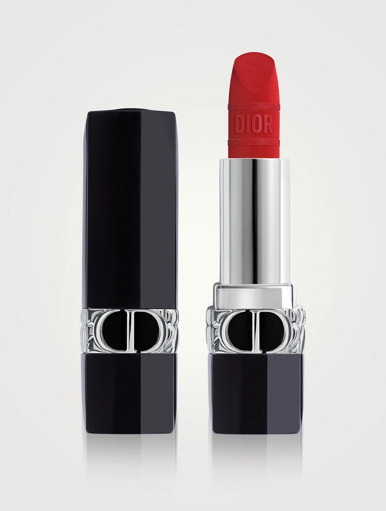 Christian Dior Rouge Satin Matte Kreminis Lipstick Iconic Raudona 3.5 g