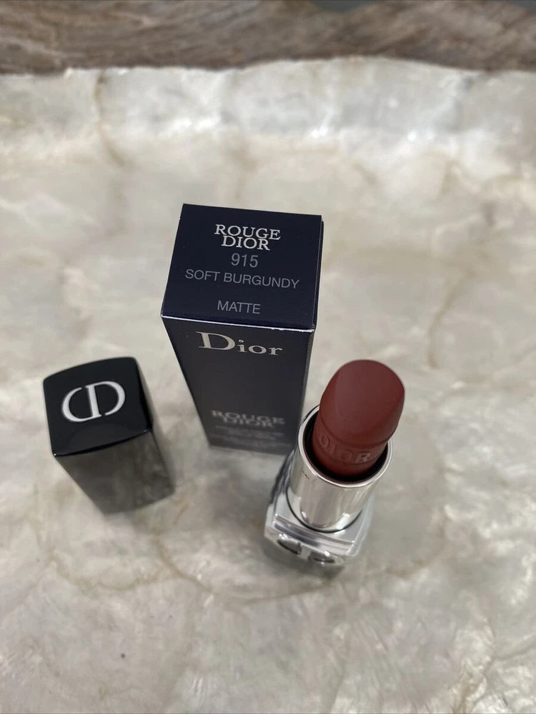 Christian Dior Rouge Satin Matte Kreminis Lipstick Soft Burgundy 3.5 g