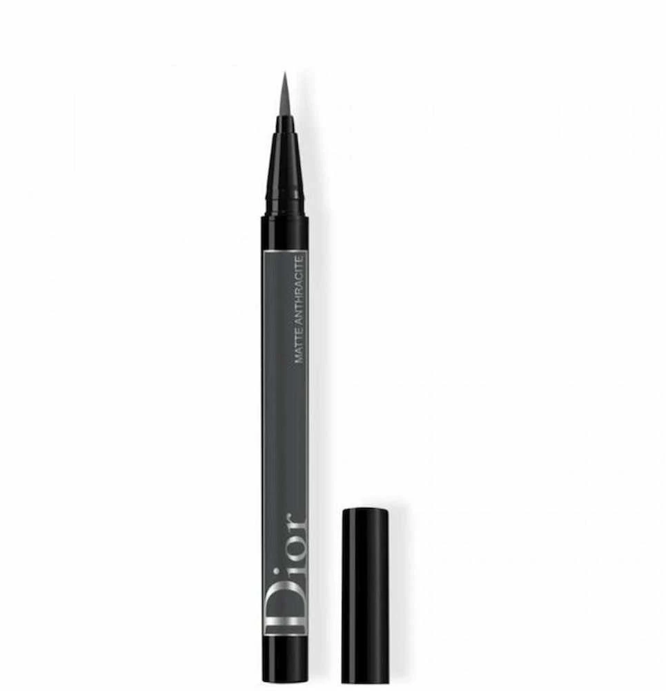 Christian Dior Diorshow On Stage Atsparus vandeniui Ultra-Flexible Felt Tip Intense Color Liquid Akių apvadas 061 Matte Anthracite 0.55 ml