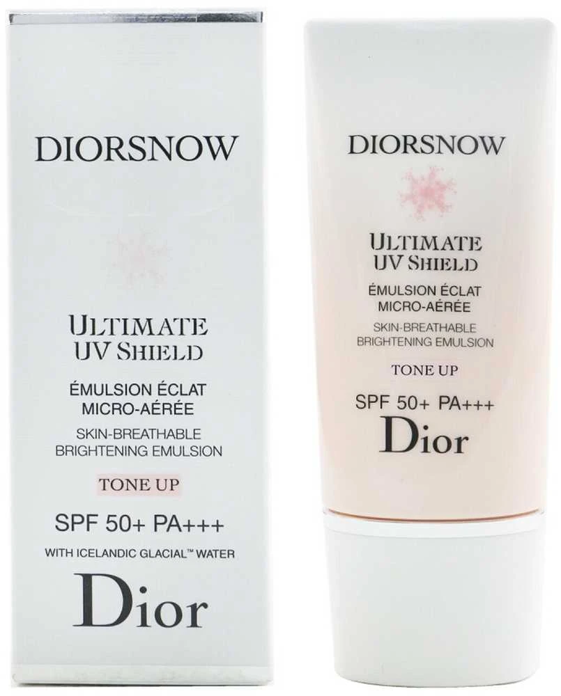 Christian Dior Diorsnow – „Ultimate UV Shield Brightening“ dieninė veido emulsija SPF 50, 30 ml