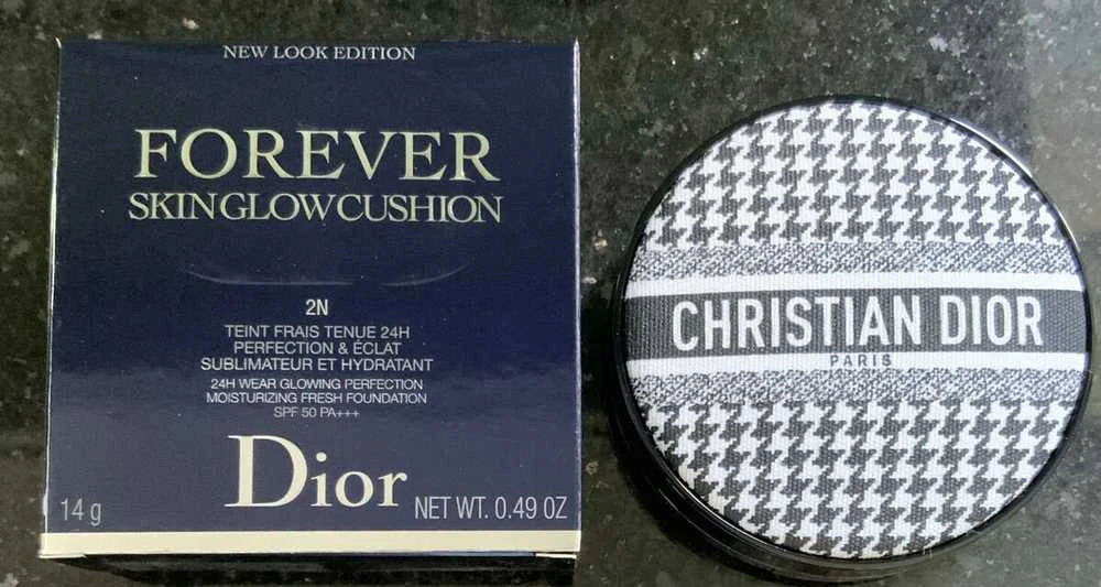 Christian Dior Forever Skin Cushion ilgai išliekantis kompaktiškas makiažo pagrindas 2N SPF 50, 14 g