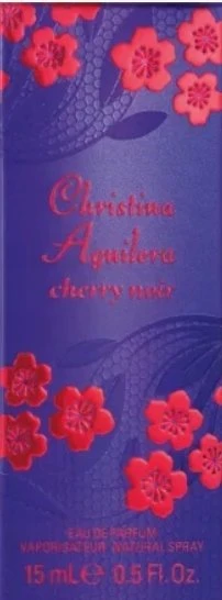 Christina Aguilera Cherry Noir EDP parfumuotas vanduo, 15 ml