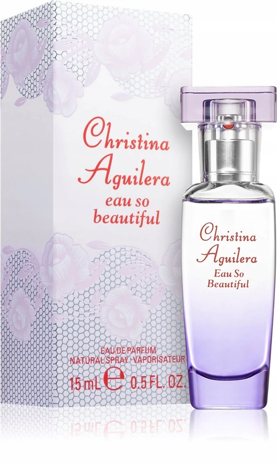 Christina Aguilera Eau So Beautiful EDP parfumuotas vanduo moterims, 15 ml