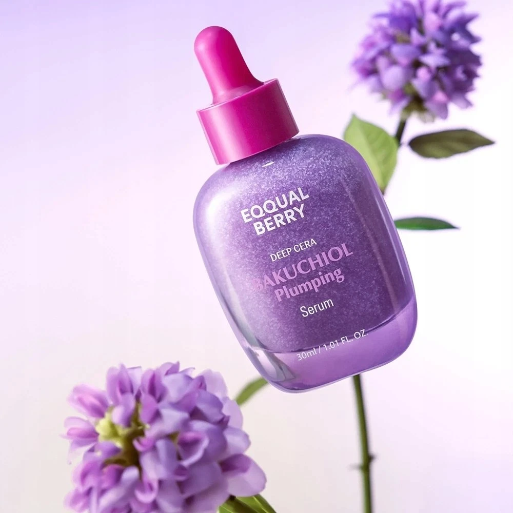 Eqqualberry Deep Cera Bakuchiol Plumping Serum Skin Serum, 30 ml