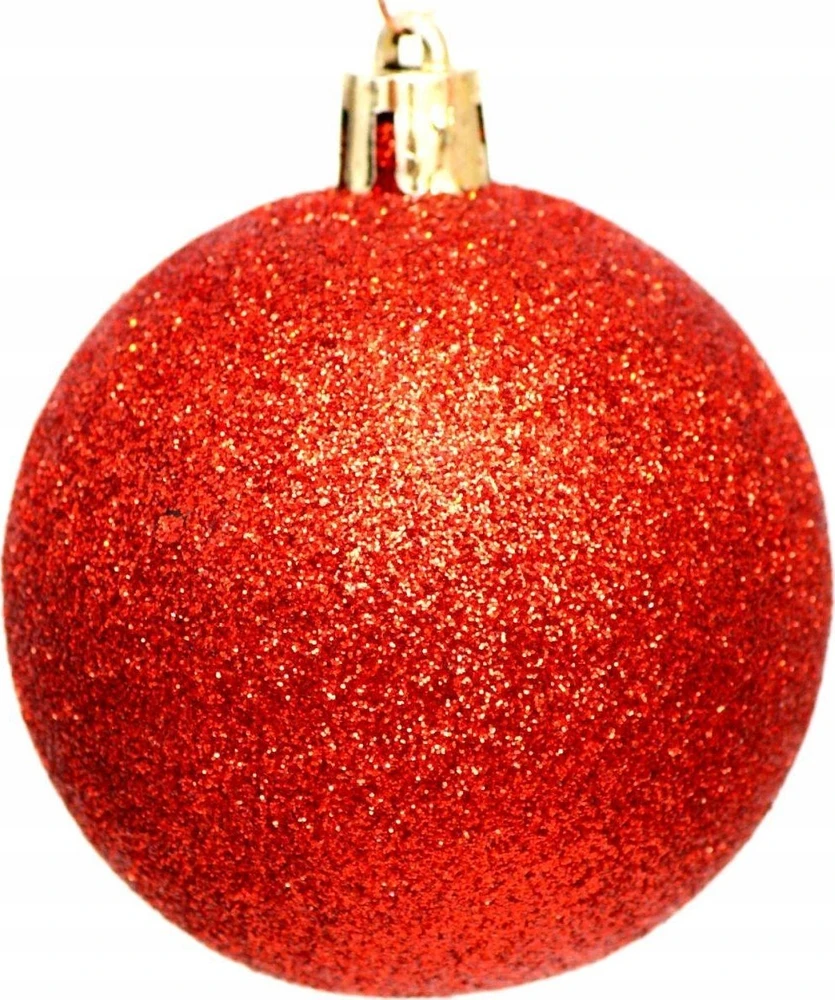 Christmas Decoration Kalėdiniai Žaislai Rinkinys 12 Vnt. Raudoni 6 cm
