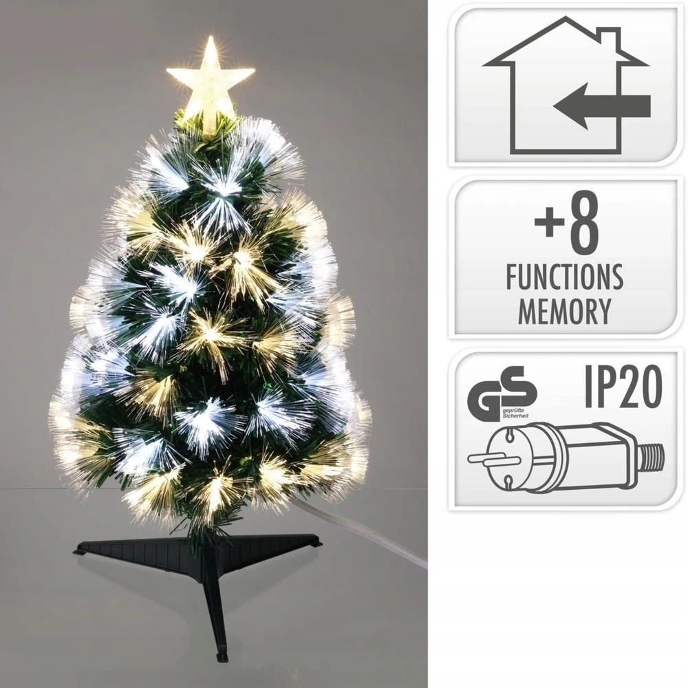 Christmas Decoration Dekoratyvinė šviesos medžio eglutė 60 cm