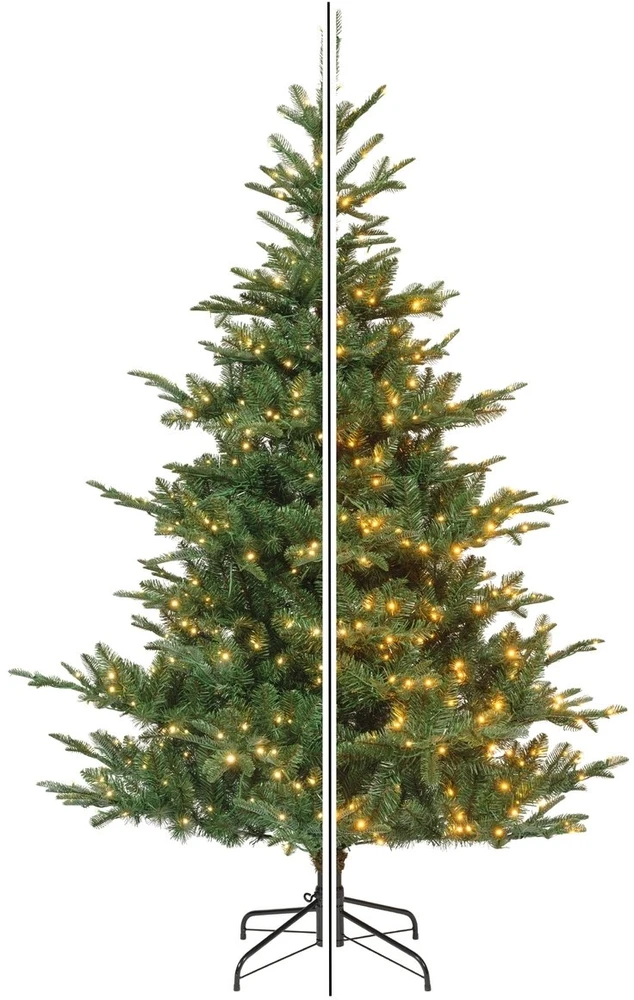 None Nežinomas Dirbtinė Kalėdų eglutė Kiens Fir 670280, 210 cm, su LED
