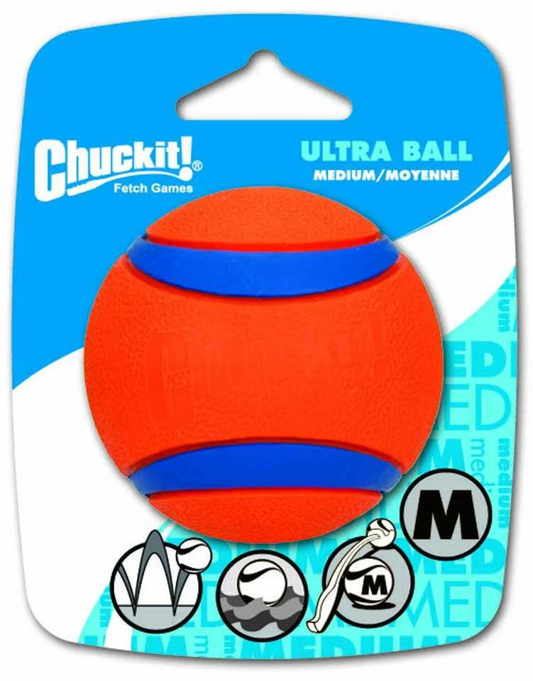 Chuckit - Ultra kamuoliukas - M - 6 cm - 1 vnt. pakuotė - (CHUC170015)
