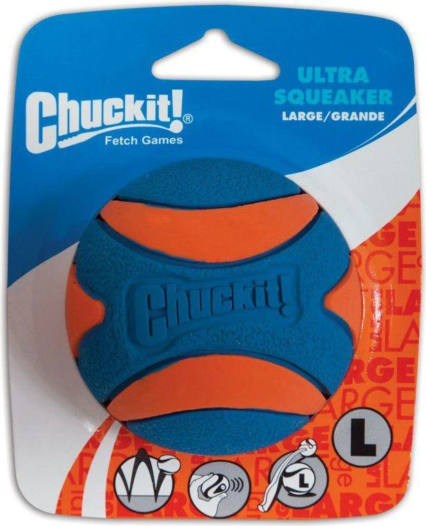 Chuckit! Ultra Squeaker Ball kamuoliukas šunims, 7 cm