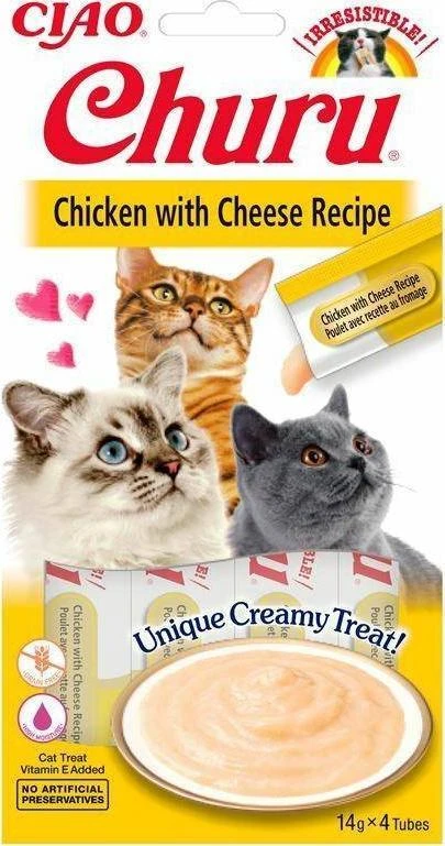 Inaba Churu Cat skanėstas Chicken Cheese 56g