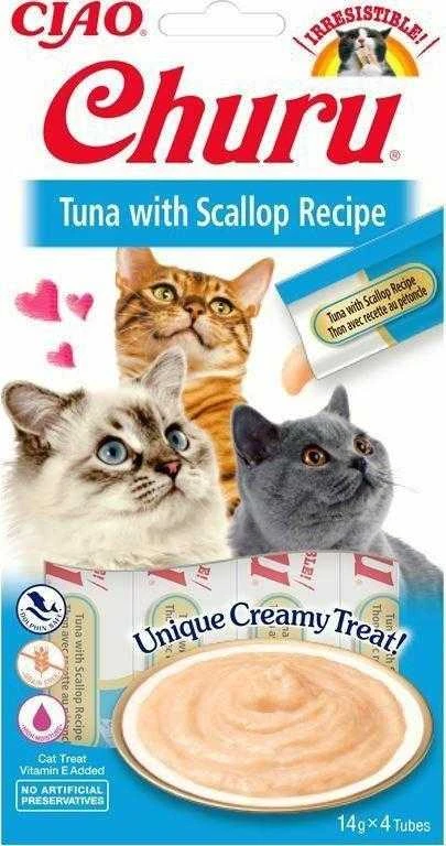 Inaba Churu Cat skanėstas Tuna Scallop 56g