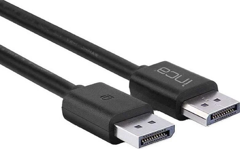 INCA DisplayPort vaizdo kabelis su metalinėmis jungtimis