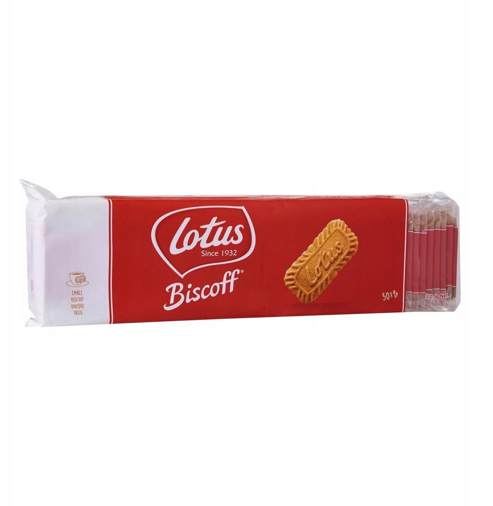 Sausainiai LOTUS BISCOFF, karamelizuoti, 50 vnt x 6,25 g