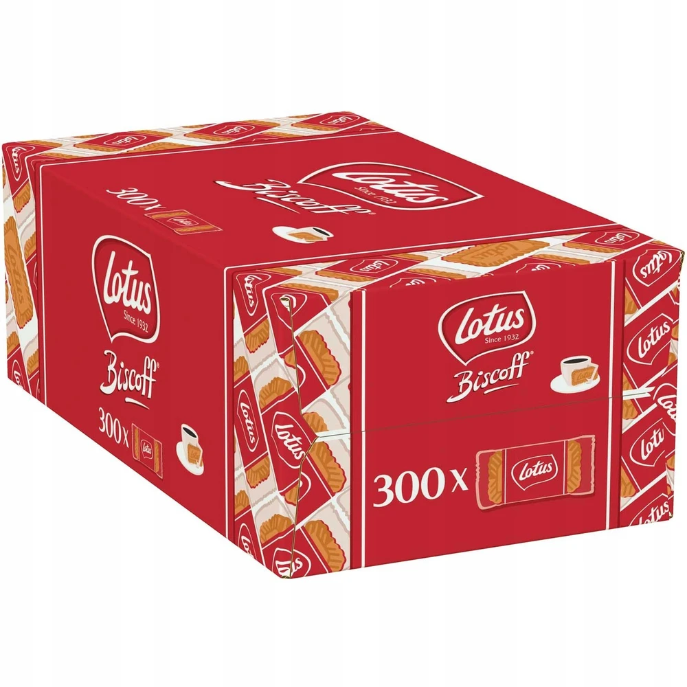 Sausainiai LOTUS BISCOFF, karamelizuoti, 50 vnt x 6,25 g