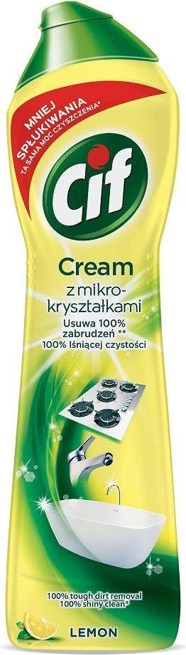 Valiklis CIF Lemon Kreminis, 500ml