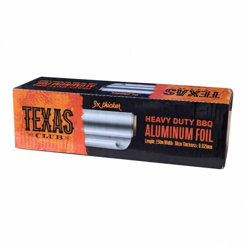 Texas_Club ALLIUM FOLIJ HEAVYDUTYBBQ 150X30CM 25MIKR