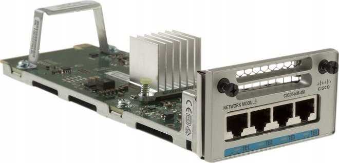 Šakotuvas Cisco CATALYST 9300 4 X MGIG