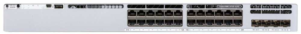 Šakotuvas Cisco CATALYST 9300L MINI 24P UPOE - NW-A 4X 25G UPLINK
