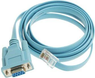 „Cisco“ konsolės kabelis 6 pėdų su RJ45 – DB9F (CAB-Žaidimų konsolė-RJ45 =)