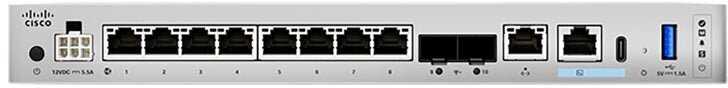 Maršrutizatorius CISCO Secure Firewall 1220CX Appliance kompaktiška apsauga nuo grėsmių su 2xSFP+ uplinks