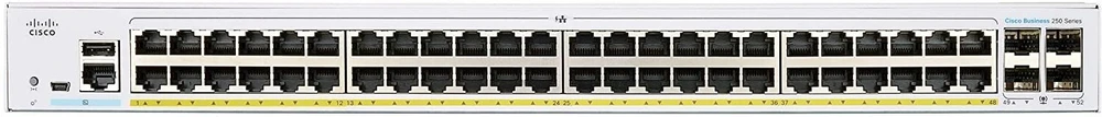 Šakotuvas Switch Cisco CBS250-48PP-4G-EU-RF