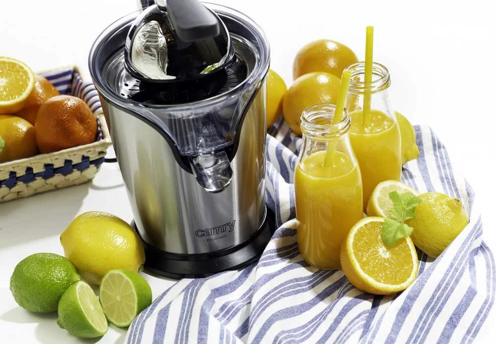 Sulčiaspaudė Camry | Profesional Citruis Juicer | CR 4006 | Type Electrical | Nerūdijantis plienas | 500 W | Greičių skaičius 1