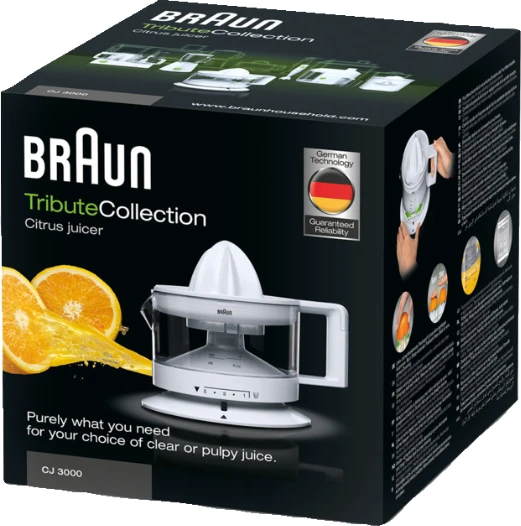 Citrusinių vaisių sulčiaspaudė Braun CJ3000