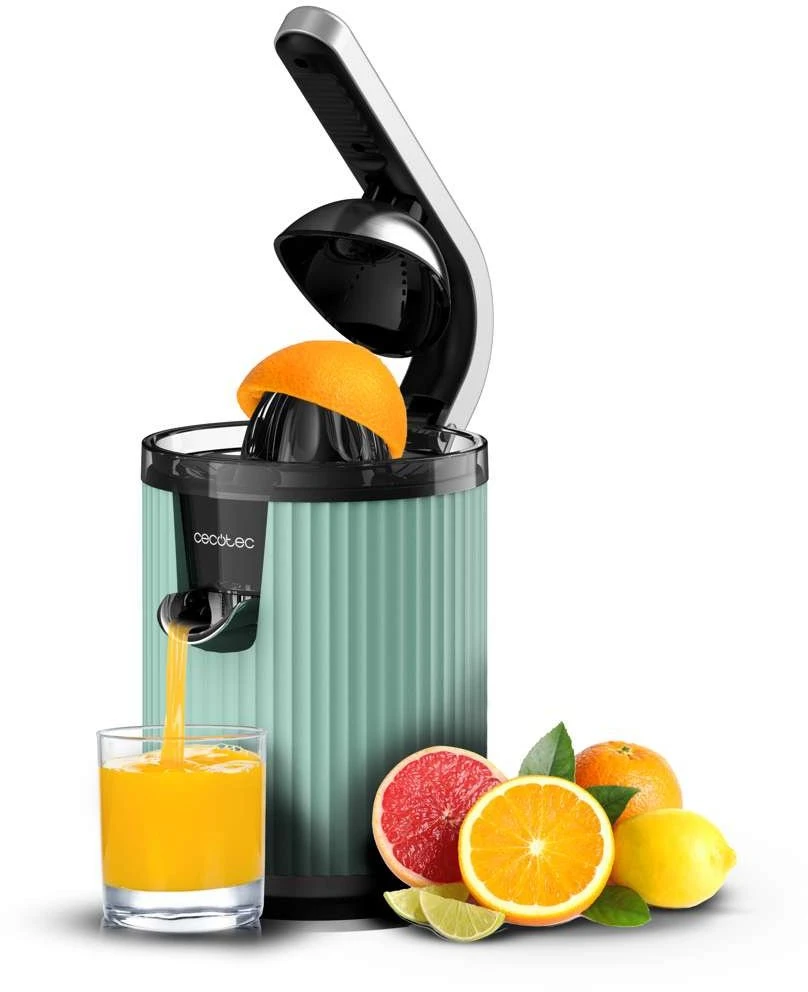 Citrusinių vaisių sulčiaspaudė Cecotec Xqueeze RetroJuice 600 Žalias Citrusinių vaisių sulčiaspaudė