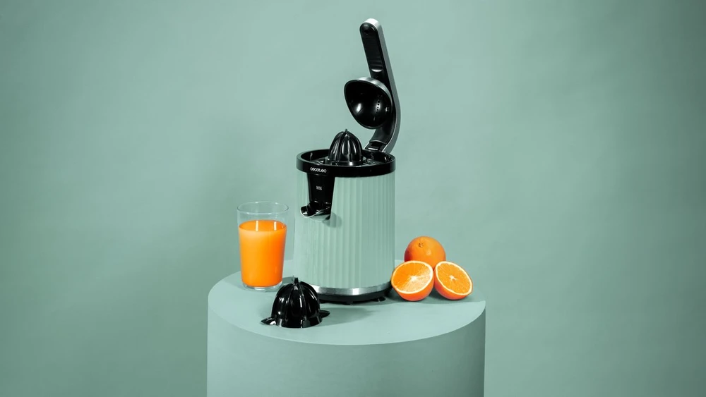 Citrusinių vaisių sulčiaspaudė Cecotec Xqueeze RetroJuice 600 Žalias Citrusinių vaisių sulčiaspaudė
