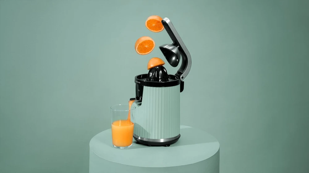 Citrusinių vaisių sulčiaspaudė Cecotec Xqueeze RetroJuice 600 Žalias Citrusinių vaisių sulčiaspaudė