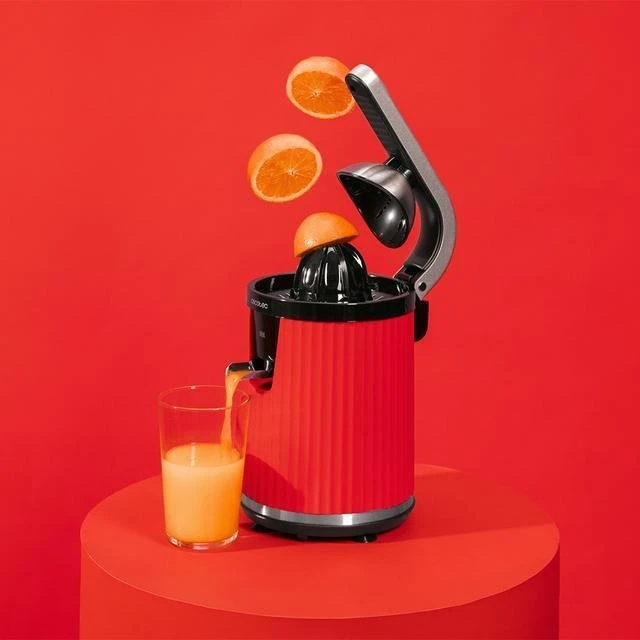 Citrusinių vaisių sulčiaspaudė Cecotec Xqueeze RetroJuice 600 Czerwona