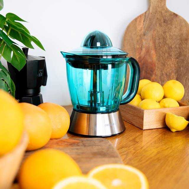 Citrusinių vaisių sulčiaspaudė Cecotec Citrusinių vaisių sulčiaspaudė Zitra Steel