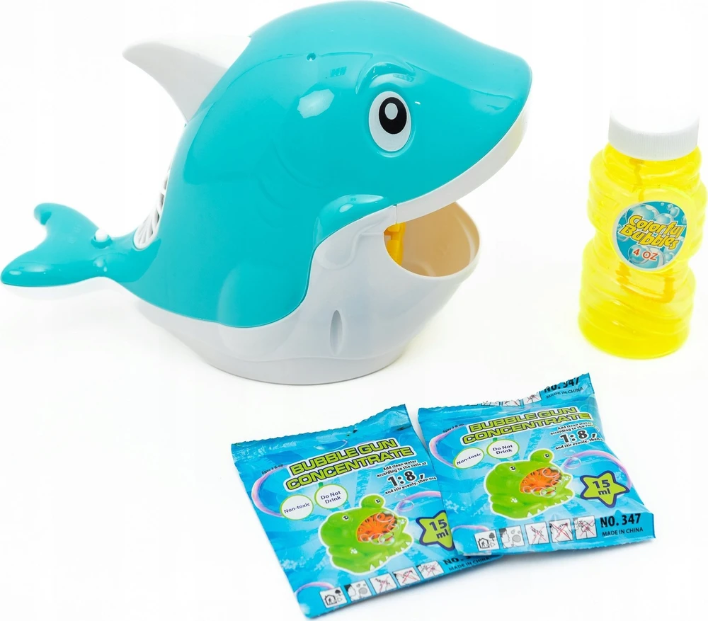 Ciuciubabka Muilo burbulai Fotoaparatas muilo burbulams Shark 0475