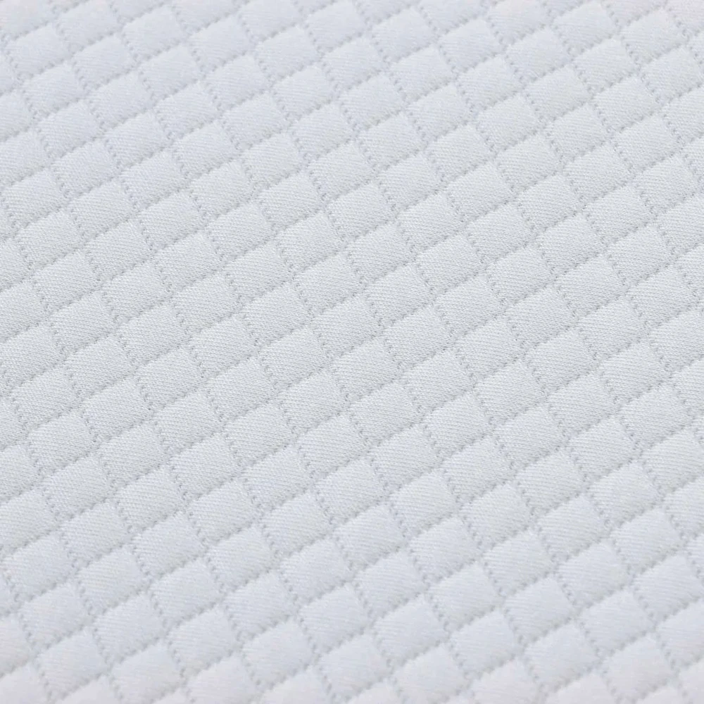 Čiužinys Vidutinio minkštumo 120 x 200 cm Balta ir pilka
