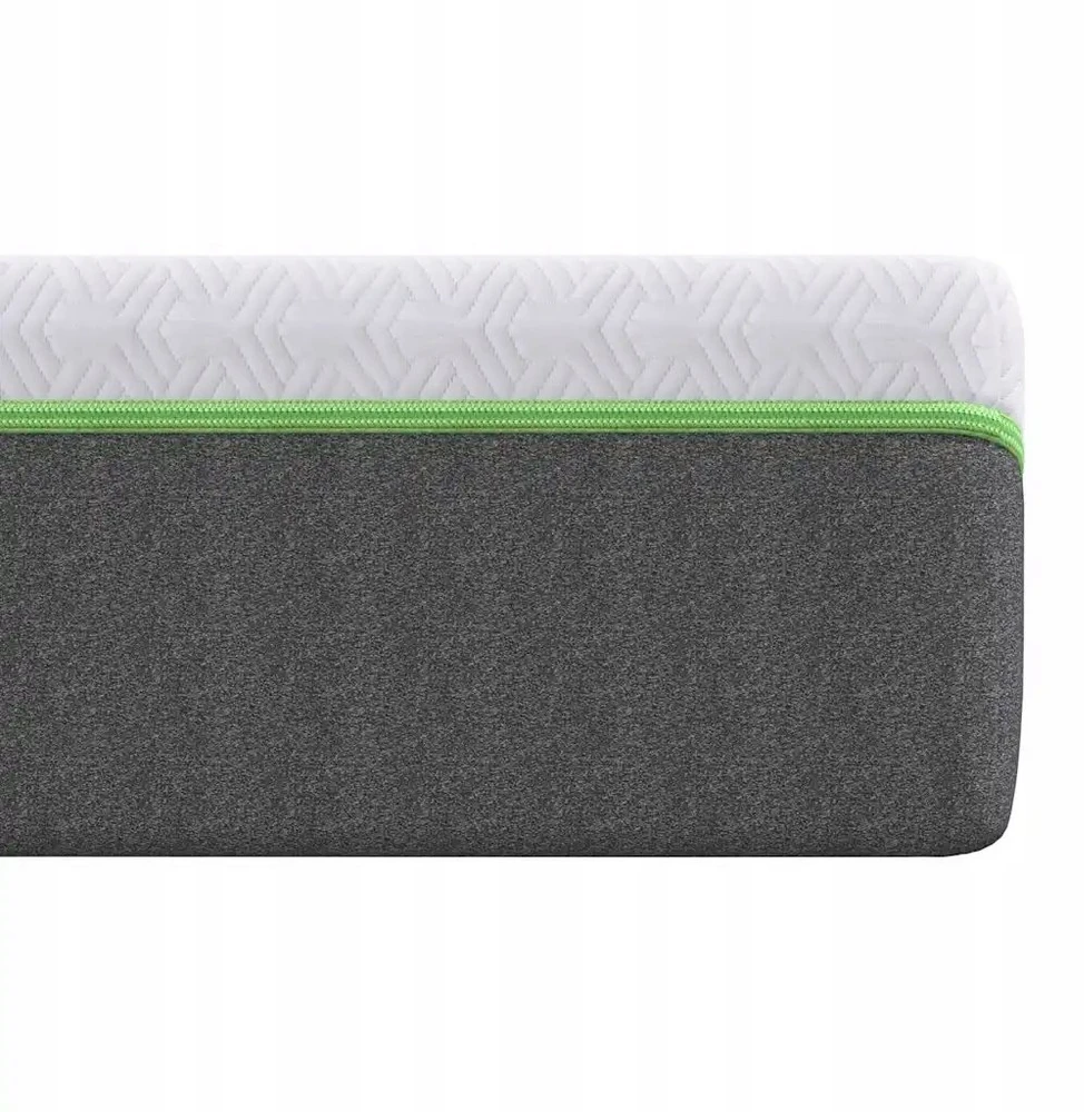 Čiužinys Balta ir pilka 90 x 200 cm Žakardinis audinys