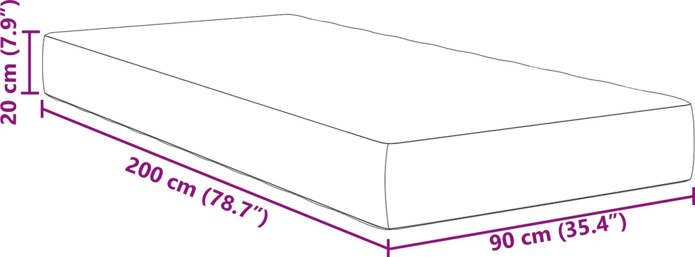 Lova su čiužiniu Šviesiai pilka 90 x 200 cm audinys