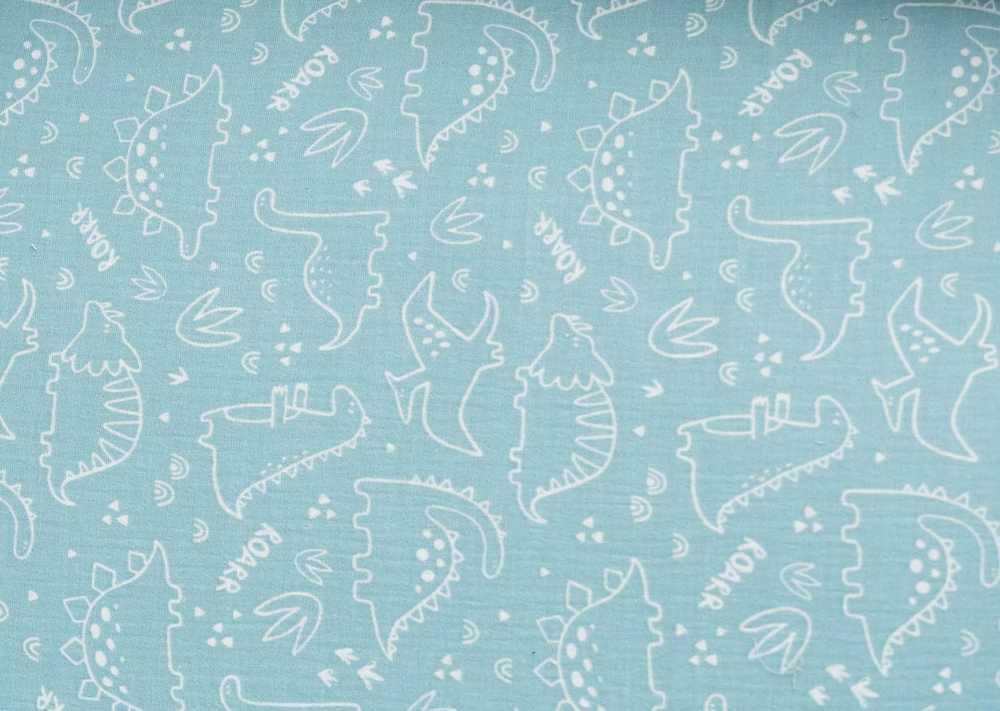 Kūdikio lizdelis BabyMatex PRESTIGE MUSLIN 80 x 55 cm, mėlynas