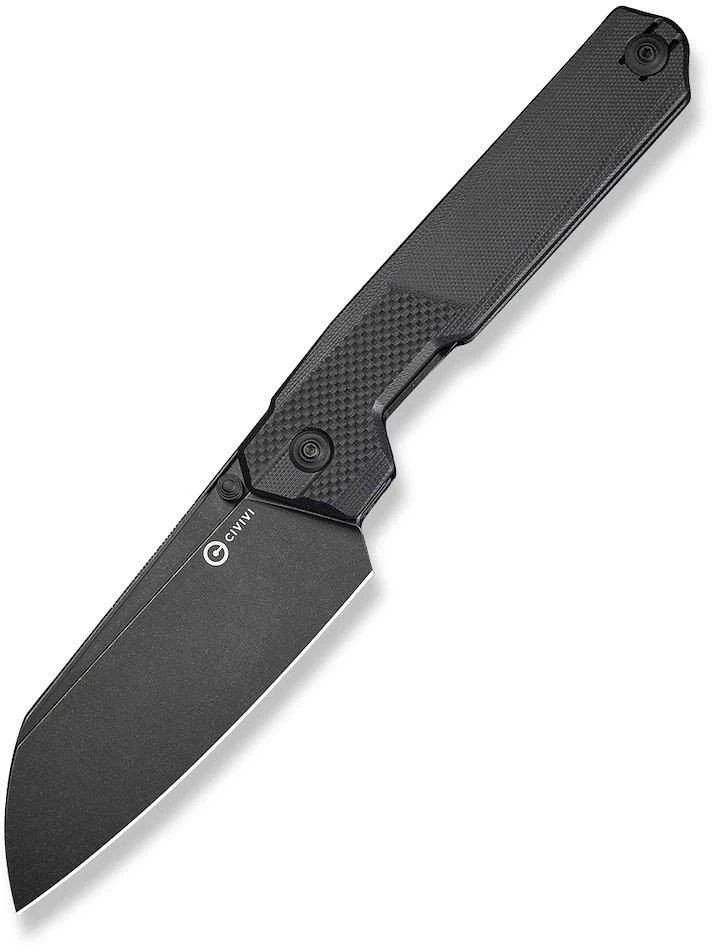 CIVIVI Hid G10 peilis C23008-1, visiškai juodas, dizaineris Ostap Hel